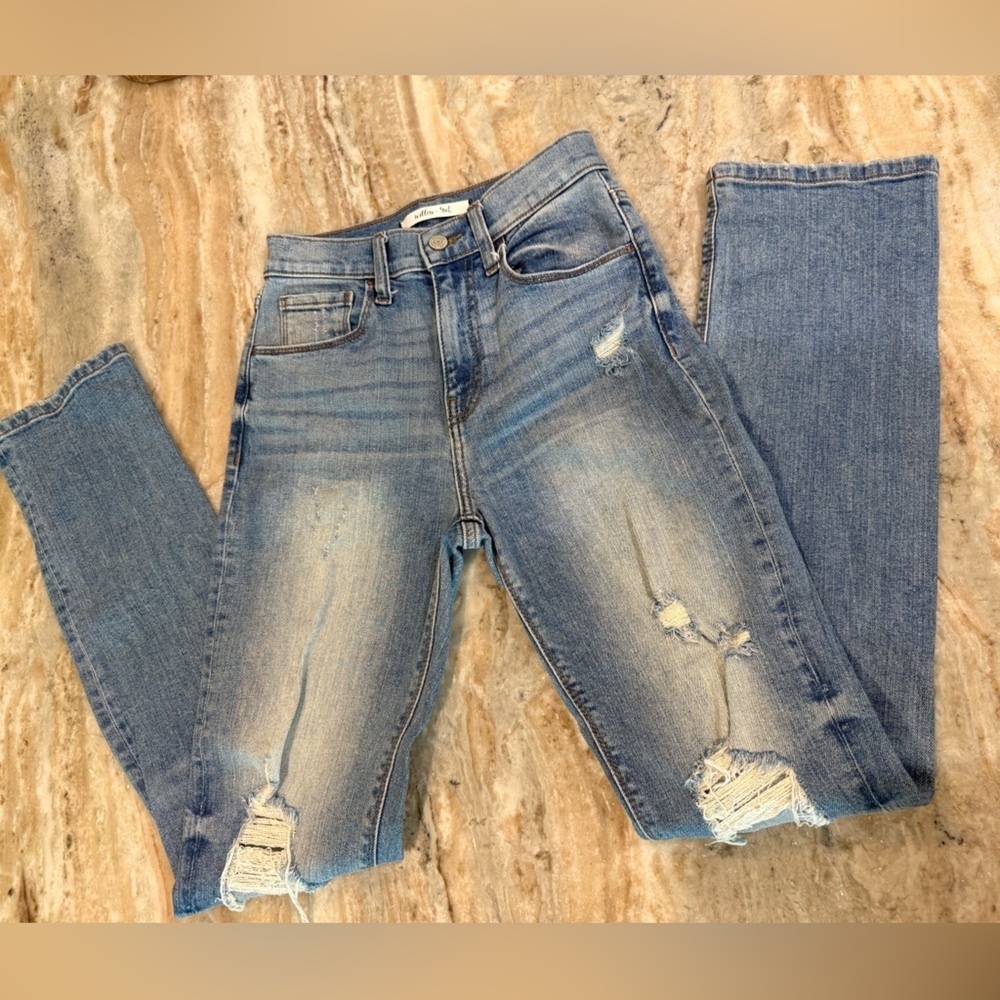 Women’s WILLOW & ROOT The Rise Up Stretch Jean- Size 24 / 29 inseam - Picture 7 of 9